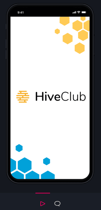 We built our first Hive Club app prototype
